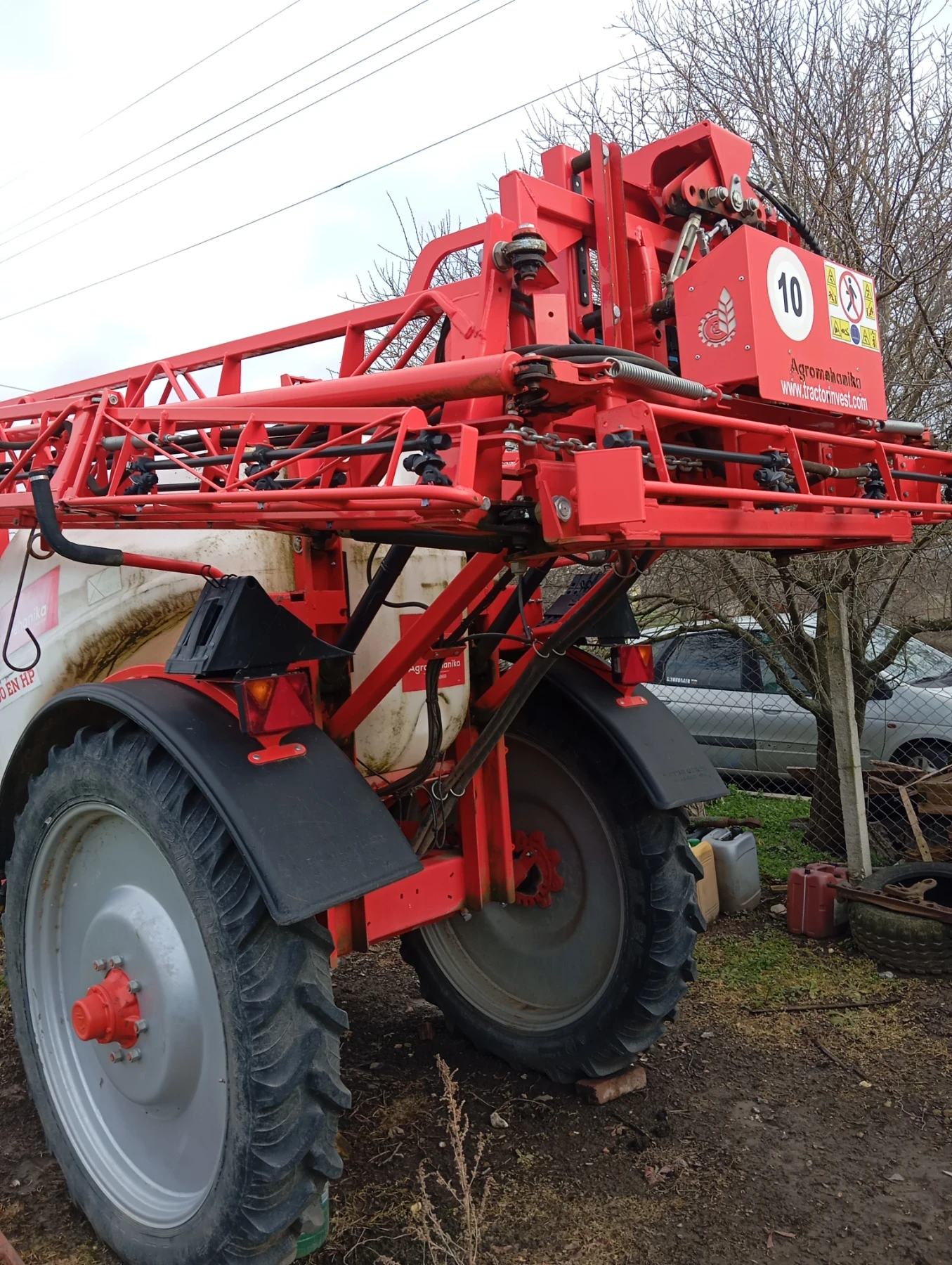 Пръскачка Agromehanika AGS 3000 EN HP, снимка 4 - Селскостопанска техника - 54106356