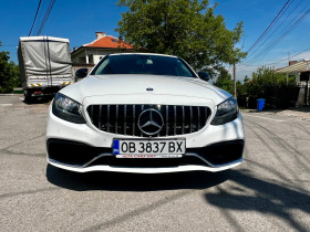 Mercedes-Benz C 180 AMG line, Burmester, напълно обслужен+ Каско, снимка 2 - Автомобили и джипове - 45686508