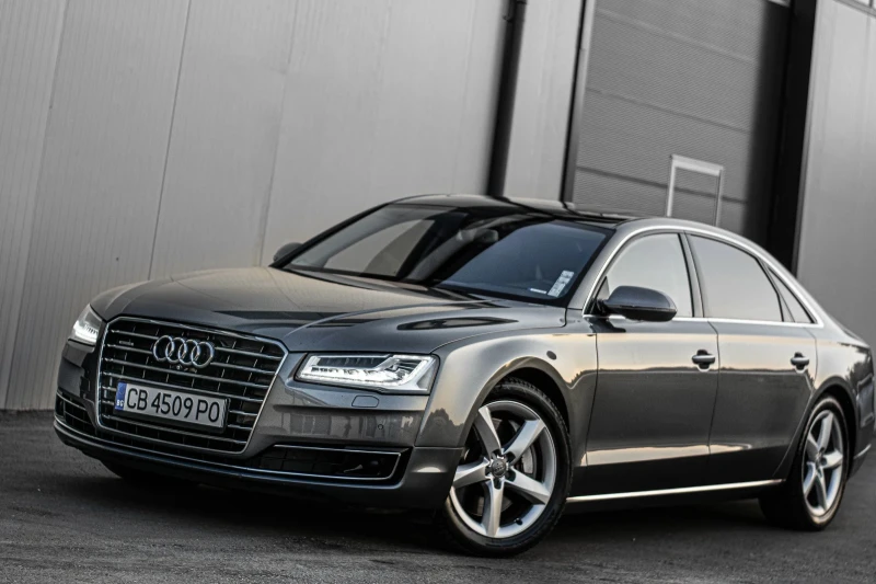 Audi A8 Long 4.2 TDI V8 - 2015 г. Quattro, Full Extras, снимка 3 - Автомобили и джипове - 52498480