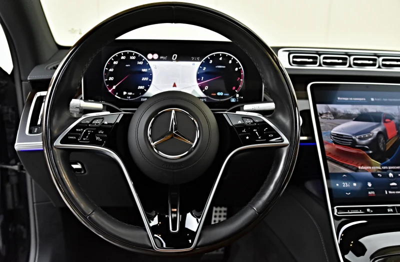 Mercedes-Benz S 580 4M LONG TV AMG Optik 360 DIGITAL LIGHT , снимка 10 - Автомобили и джипове - 52593906