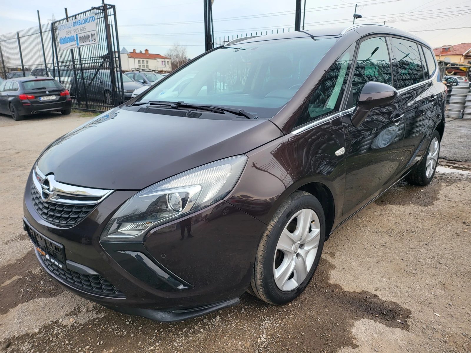 Opel Zafira 1.6i CNG TOURER, снимка 1
