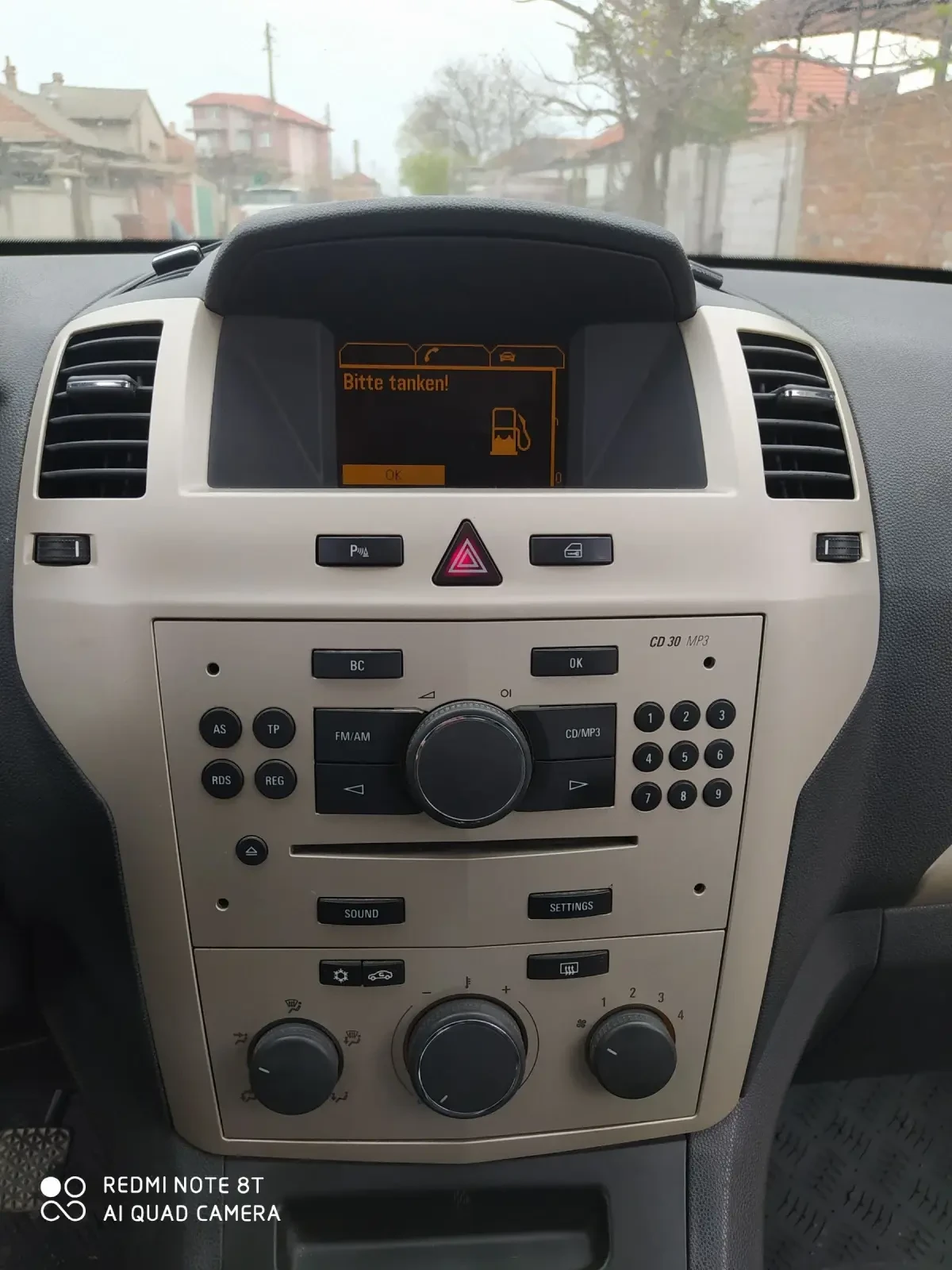 Opel Zafira 1.8i 140к.с, снимка 9 - Автомобили и джипове - 54205754