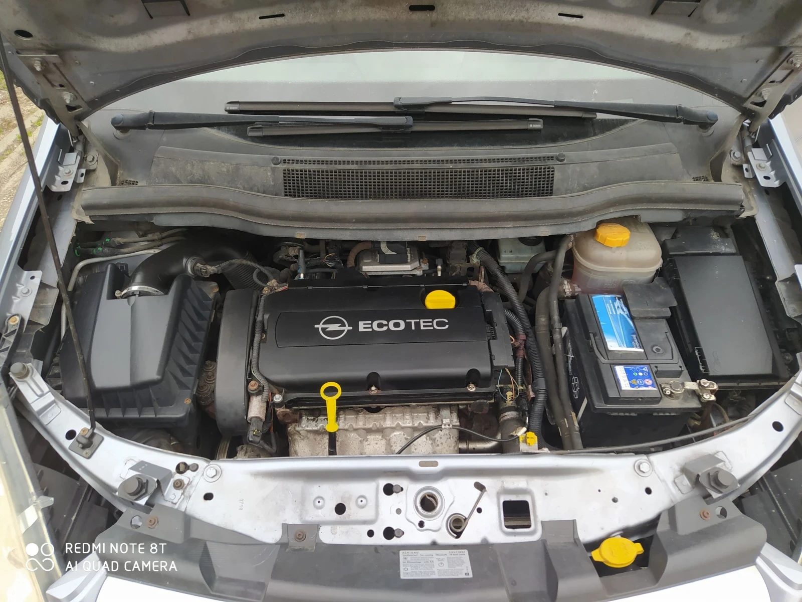 Opel Zafira 1.8i 140к.с, снимка 12 - Автомобили и джипове - 54205754