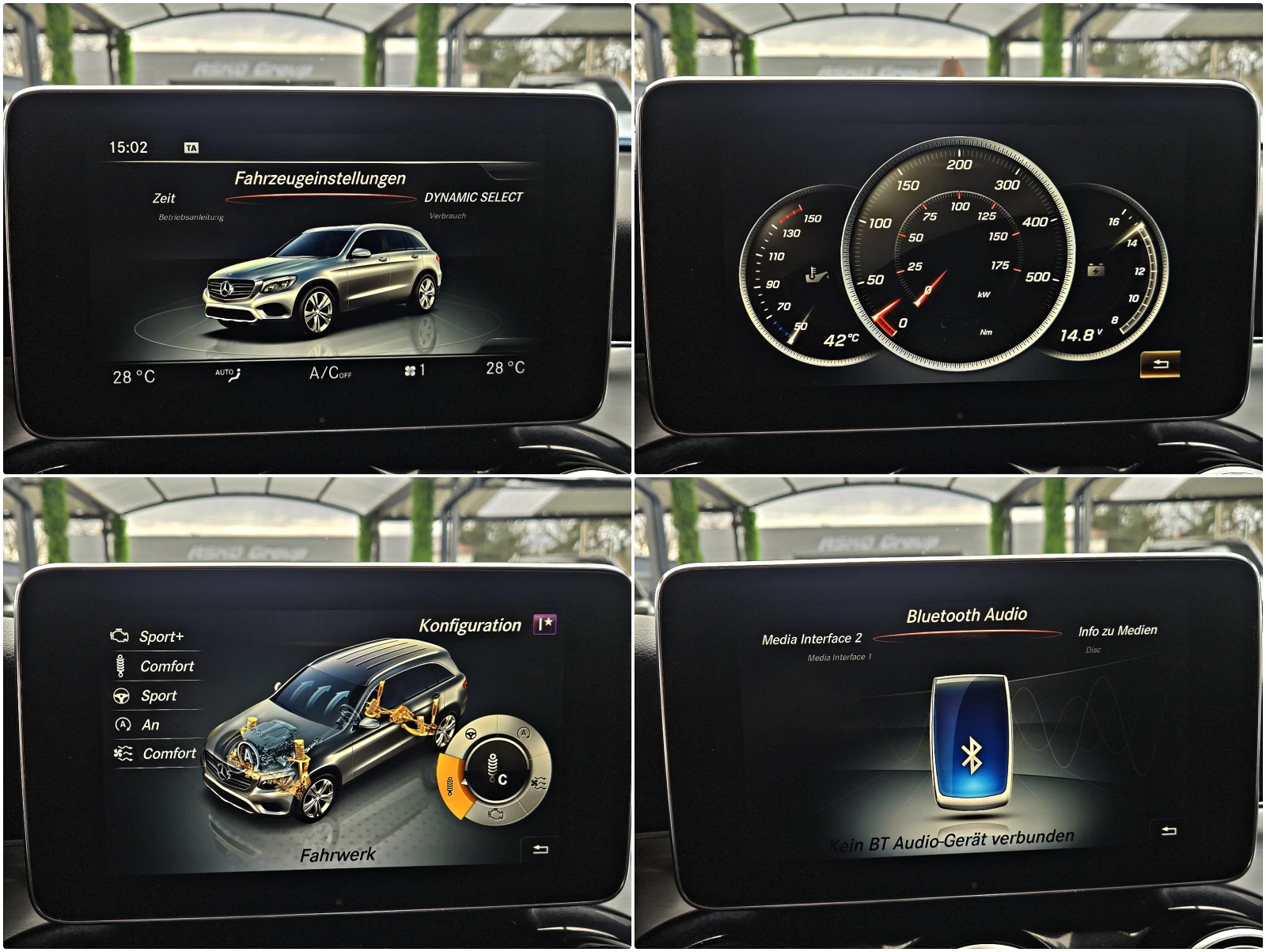 Mercedes-Benz GLC 220 AMG/9G TRONIC/GERMANY/AIRMATIC/BURMESTER/LIZING, снимка 14 - Автомобили и джипове - 53726084