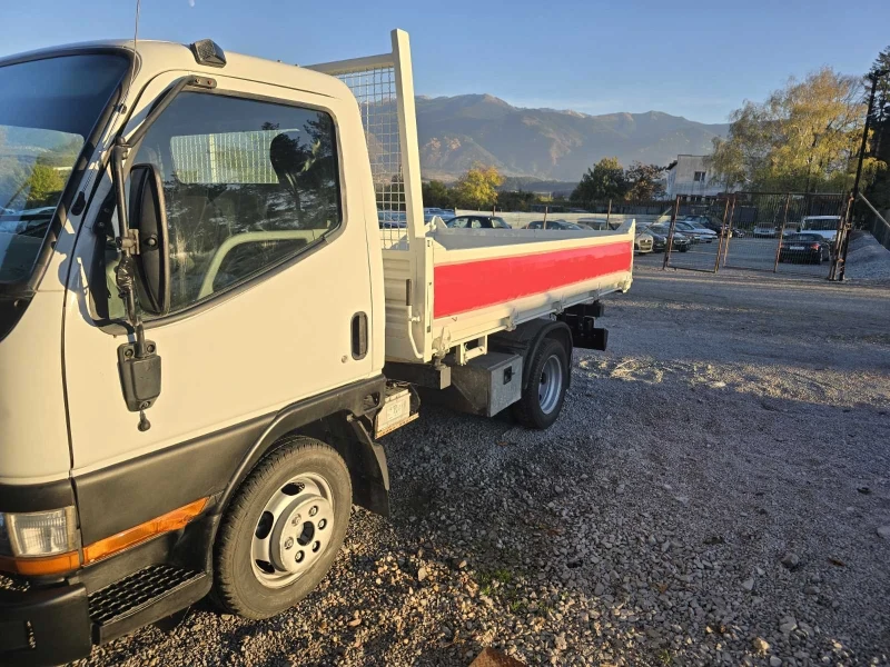 Mitsubishi Canter 3.0D* климатик* двойна гума* 3-странен самосвал* , снимка 4 - Бусове и автобуси - 52257035