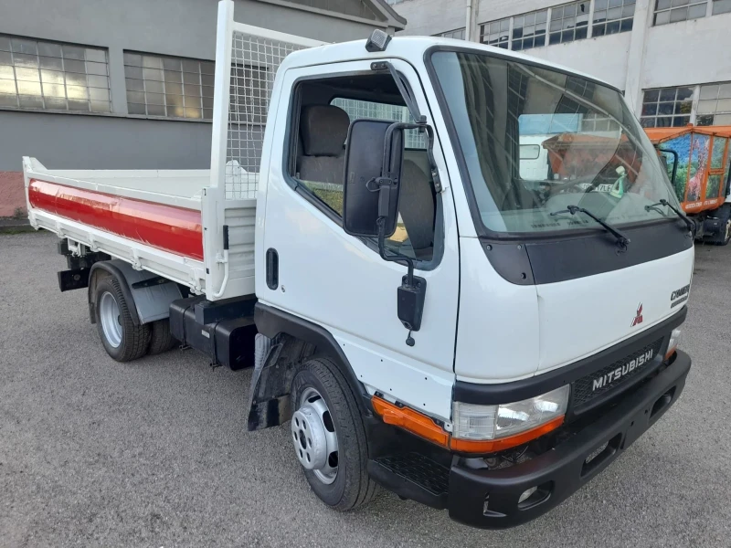 Mitsubishi Canter 3.0D* климатик* двойна гума* 3-странен самосвал* , снимка 2 - Бусове и автобуси - 52257035