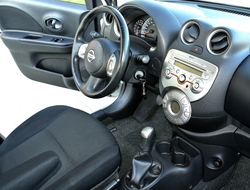 Nissan Micra 1.2i* РЕГИСТРИРАН* КЛИМАТРОНИК* АВТОПИЛОТ* ЕВРО 5, снимка 11 - Автомобили и джипове - 55979727