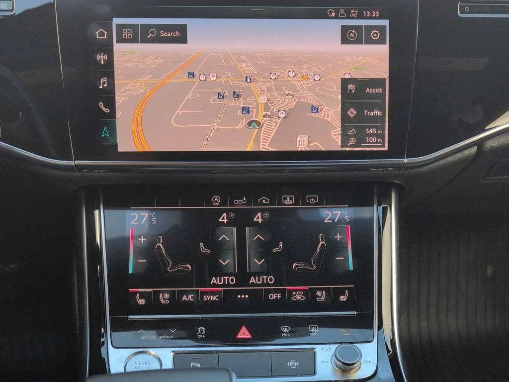 Audi A8 * L * 55 TFSI * CARFAX * БЕЗ ПЪРВОНАЧАЛНА ВНОС - изображение 9