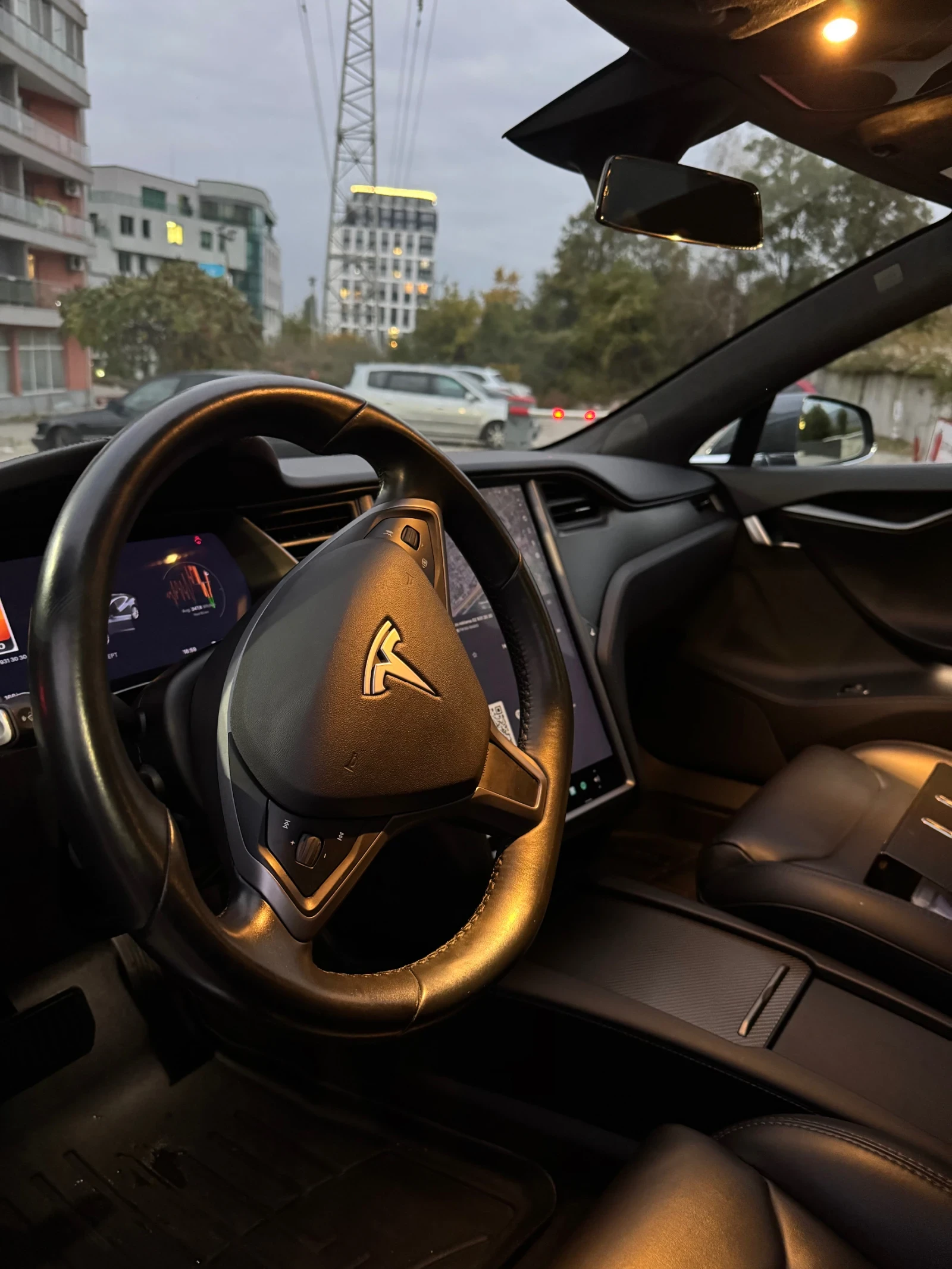 Tesla Model S 75D/2019/MCU2/525к.с./4Х4/Кожа/Панорама, снимка 13 - Автомобили и джипове - 53864714