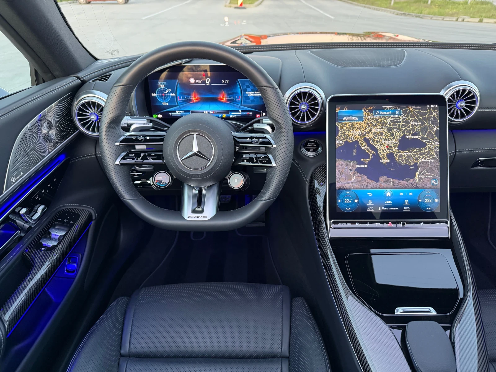 Mercedes-Benz SL 63 AMG 4 MATIC LIFT Germany, снимка 11 - Автомобили и джипове - 54323686