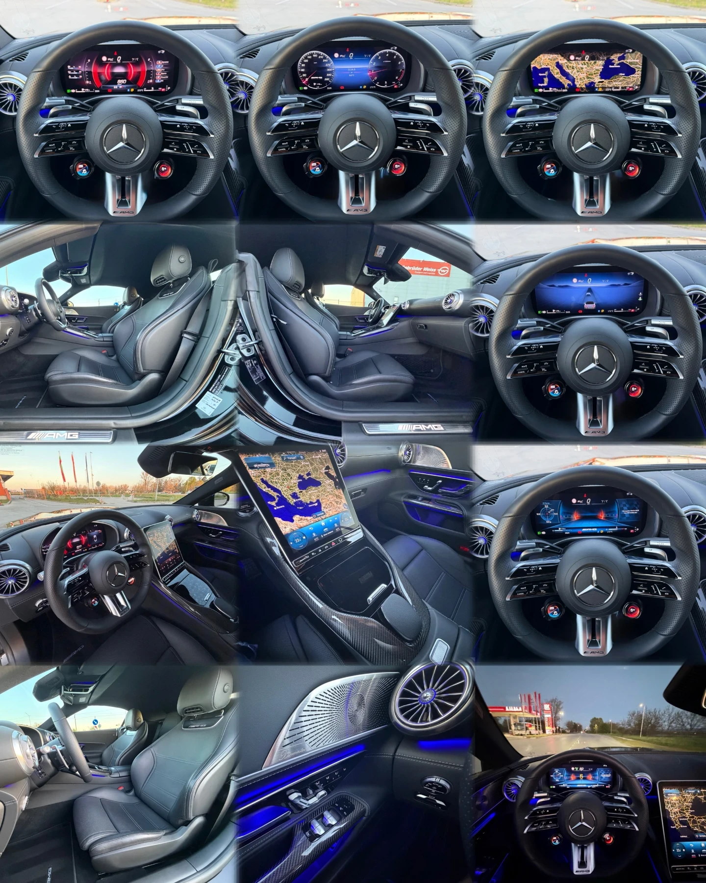 Mercedes-Benz SL 63 AMG 4 MATIC LIFT Germany, снимка 15 - Автомобили и джипове - 54323686