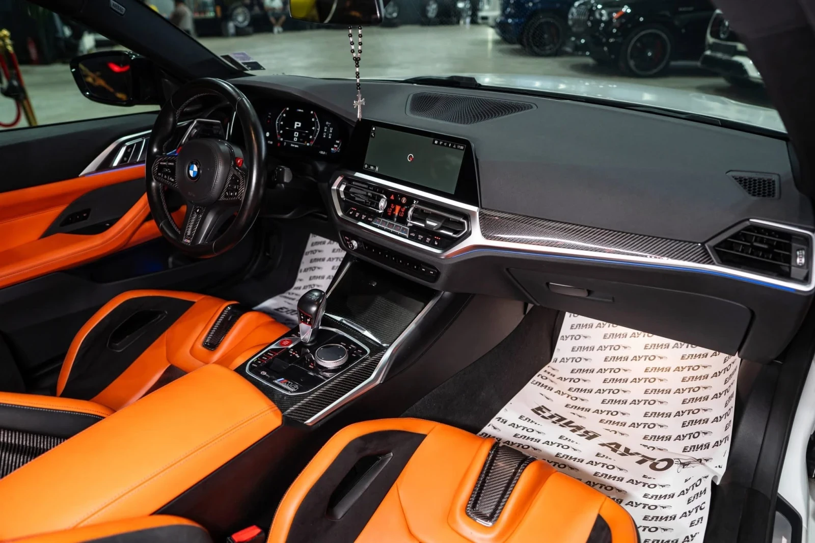 BMW M4 COMPETITION STAGE 1 LED CARBON H&K ЛИЗИНГ 100%, снимка 12 - Автомобили и джипове - 55476731