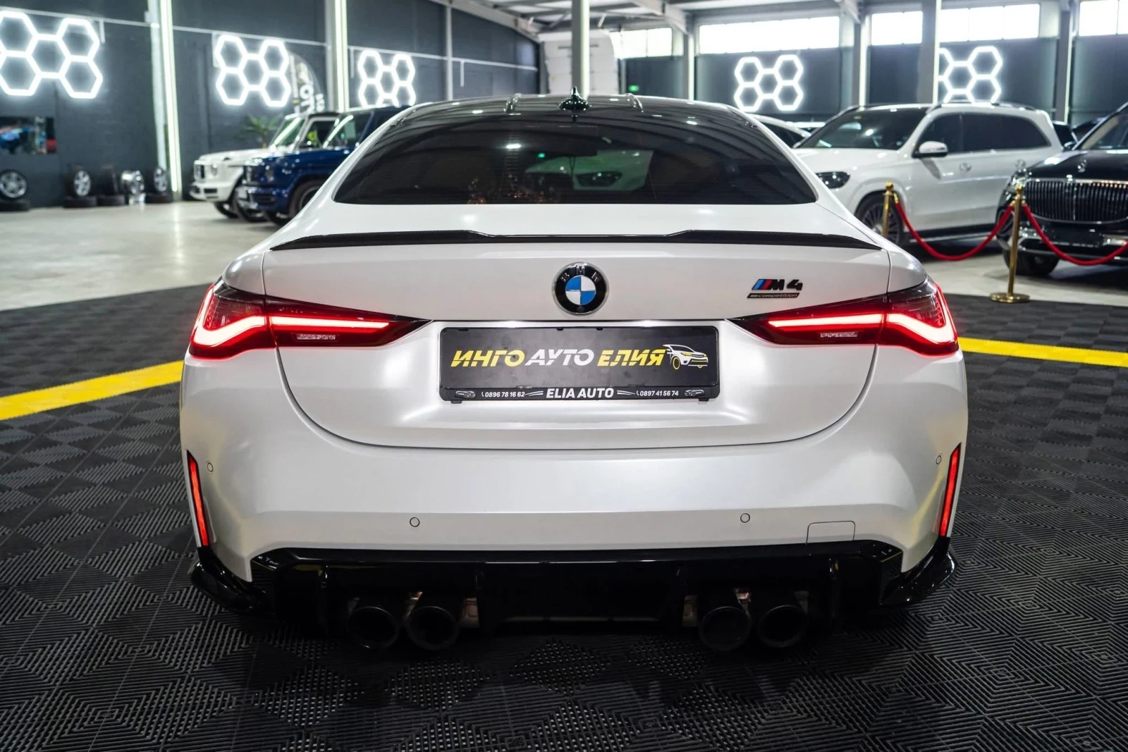 BMW M4 COMPETITION STAGE 1 LED CARBON H&K ЛИЗИНГ 100%, снимка 7 - Автомобили и джипове - 55476731