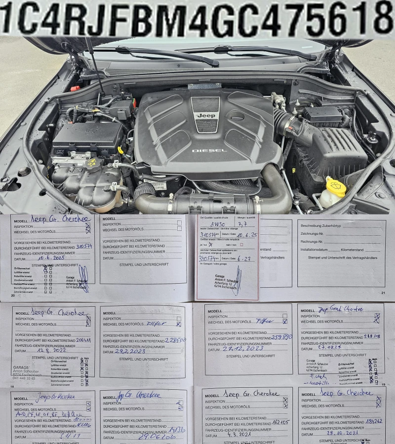 Jeep Grand cherokee Limited 3.0CRD CH-СЕРВИЗНА ИСТ.-ТОП СЪСТ-ЛИЗИНГ, снимка 16 - Автомобили и джипове - 51988296