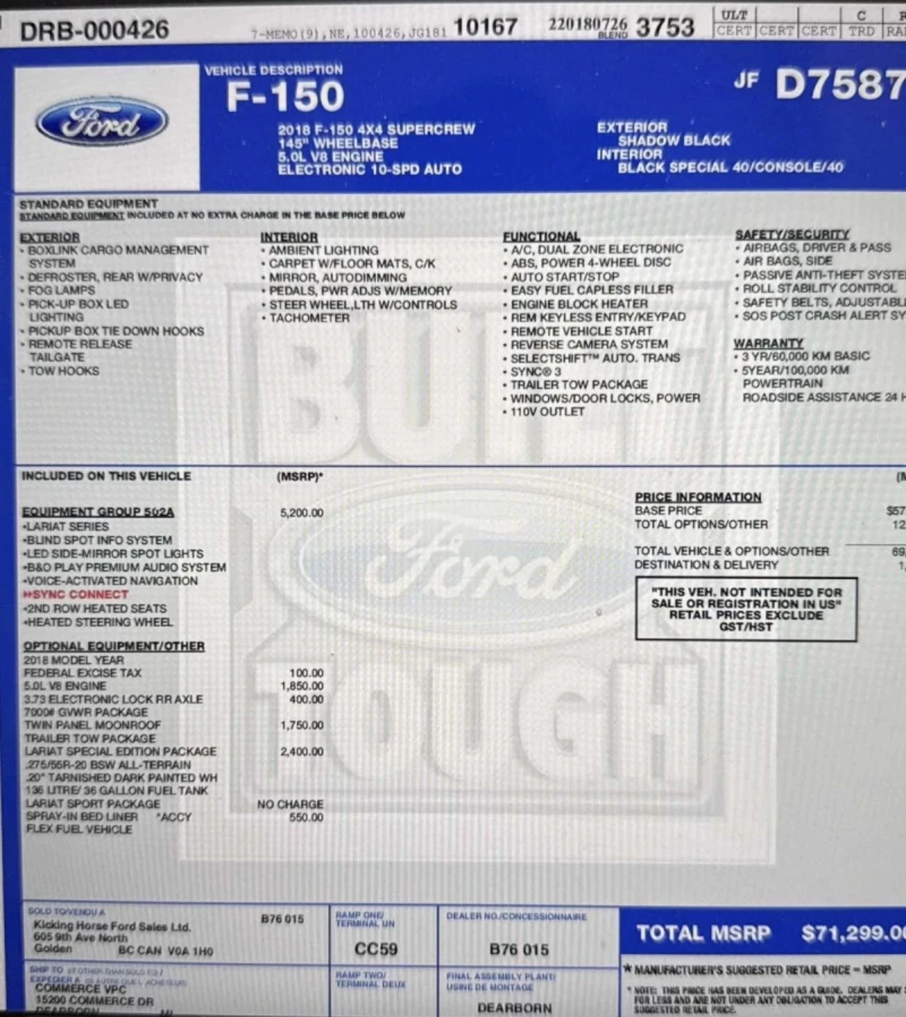 Ford F150 Lariat sports edition , снимка 10 - Автомобили и джипове - 53965762