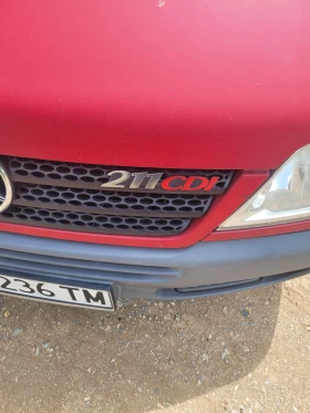 ����� �� �������� �� Mercedes-Benz Sprinter 211