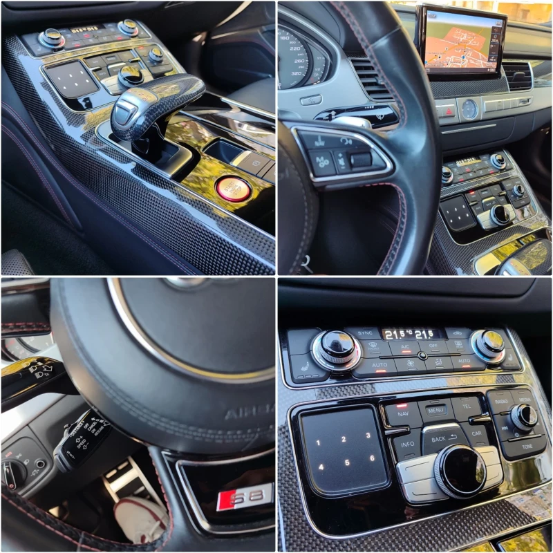 Audi S8 Plus Ceramic brake Carbon Pack , снимка 10 - Автомобили и джипове - 51361140