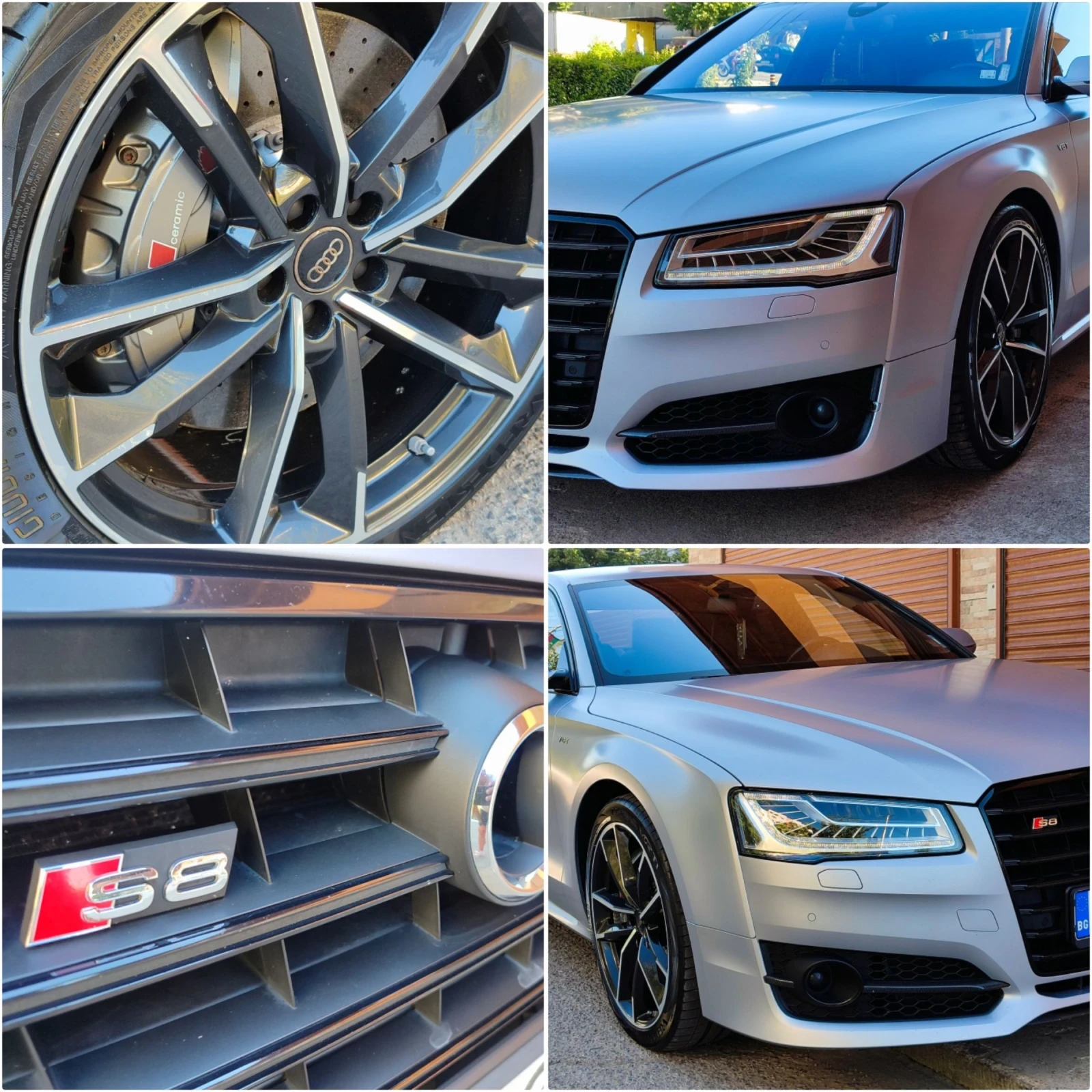 Audi S8 Plus Ceramic brake Carbon Pack  | Mobile.bg   16