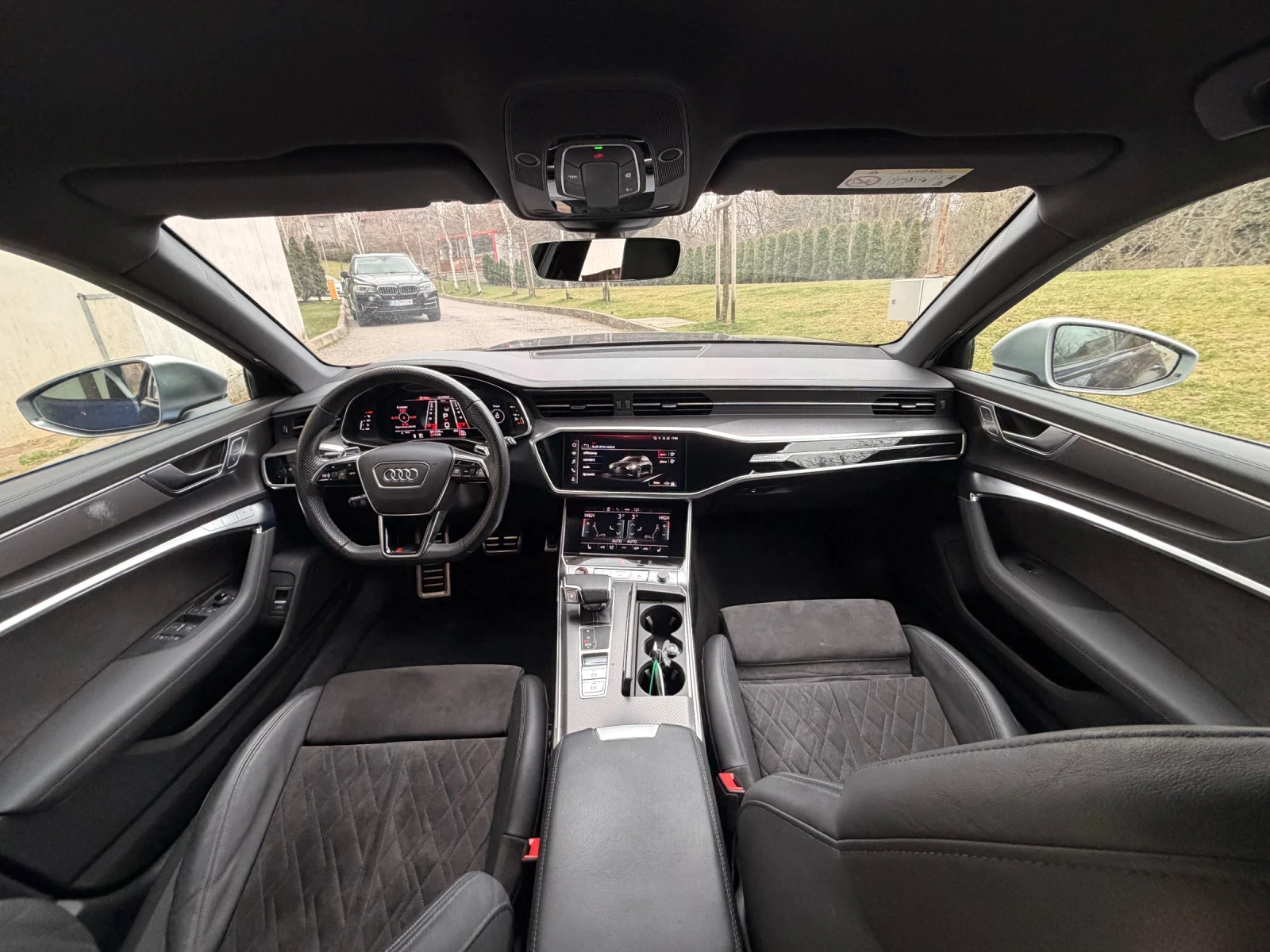 Audi Rs6 CARBON CERAMIC / ВЪЗДУШНО ОКАЧВАНЕ, снимка 12 - Автомобили и джипове - 53892590