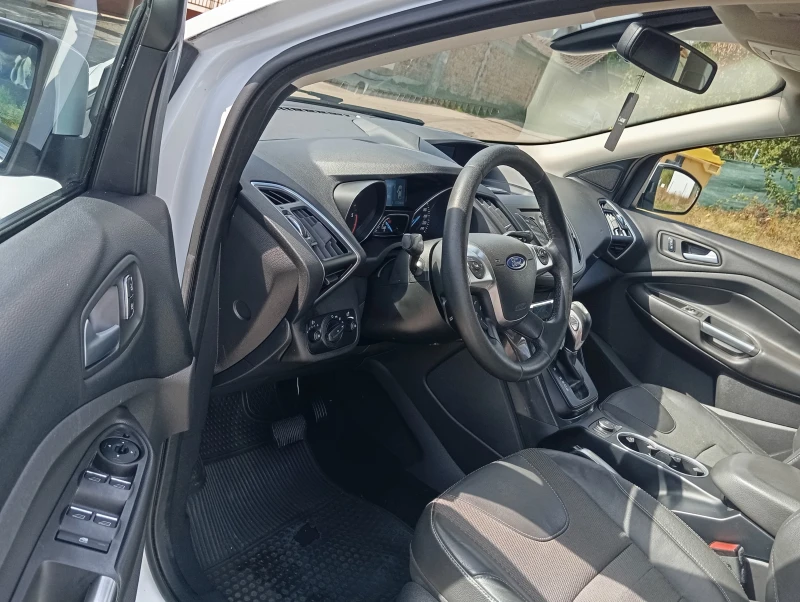 Ford Kuga 2.0-D-КОЖА-NAVI-АВТОМАТ-КЛИМАТРОНИК, снимка 9 - Автомобили и джипове - 51896350