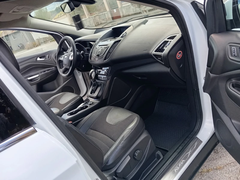 Ford Kuga 2.0-D-КОЖА-NAVI-АВТОМАТ-КЛИМАТРОНИК, снимка 16 - Автомобили и джипове - 51896350