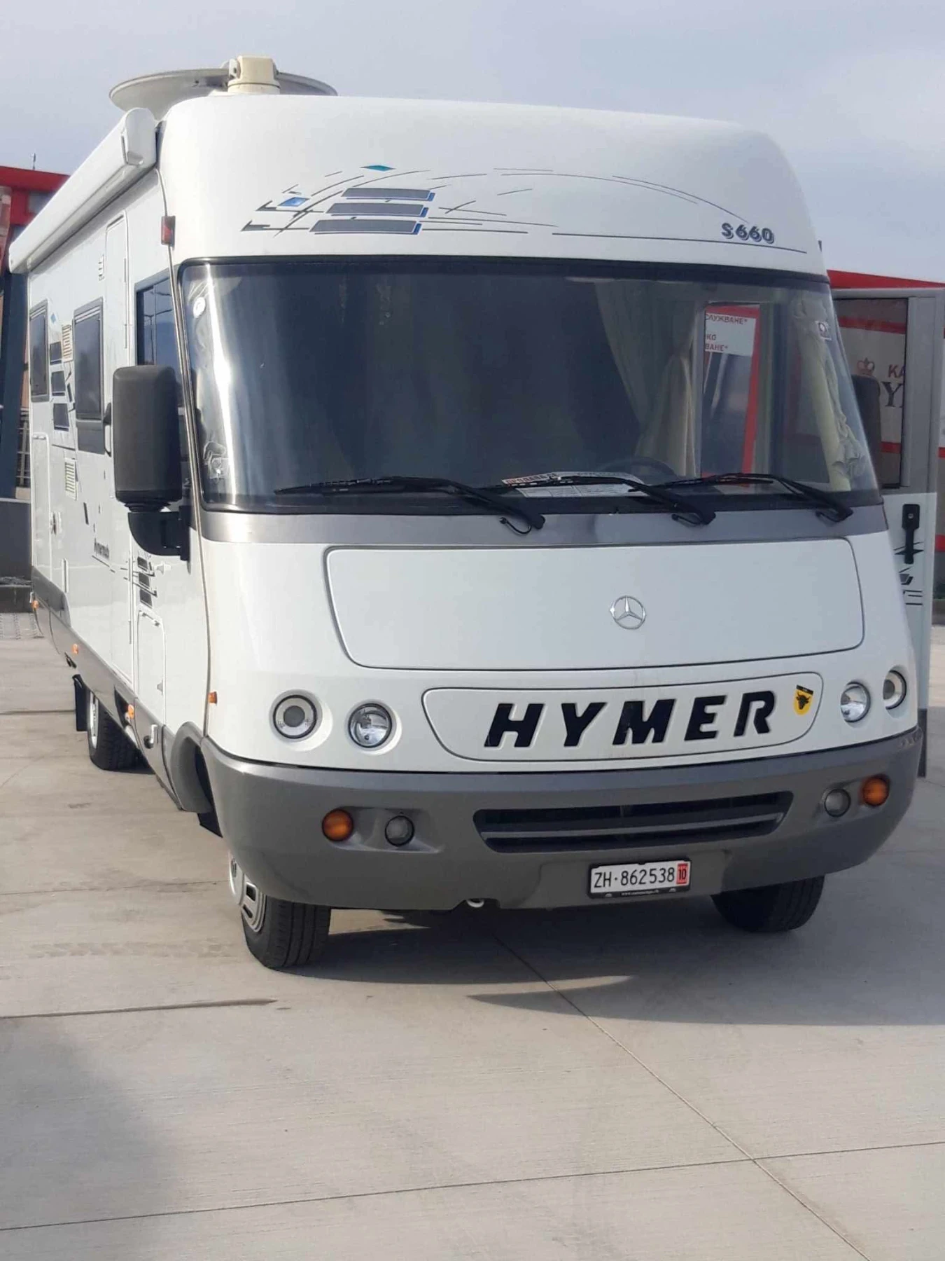 Кемпер HYMER / ERIBA Hymer 412
