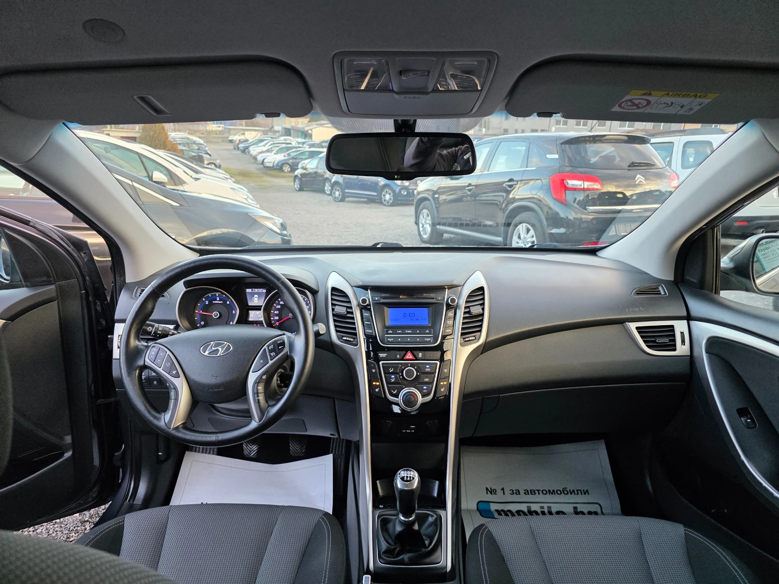 Hyundai I30 1.6CRDI 110K.C EURO 6 TOP | Mobile.bg � ����������� 9