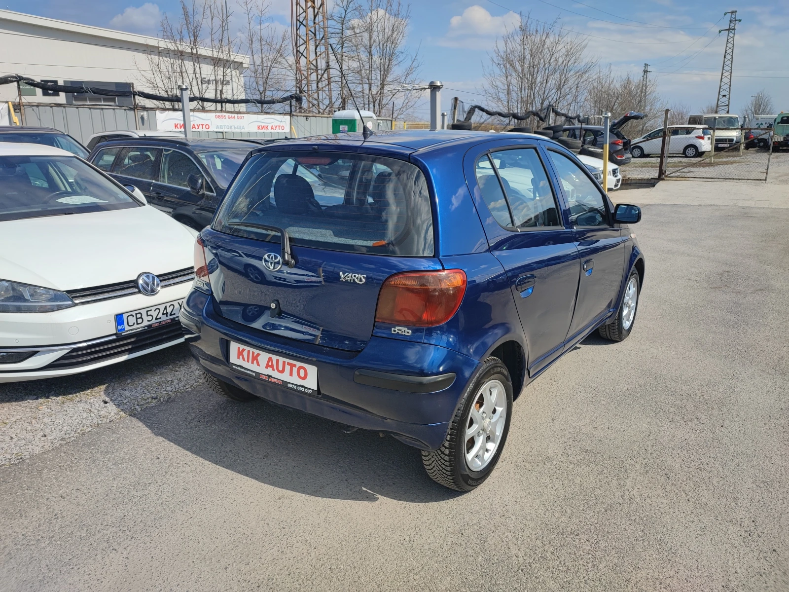 Toyota Yaris 1.4D4D-75ks, снимка 7 - Автомобили и джипове - 53972207