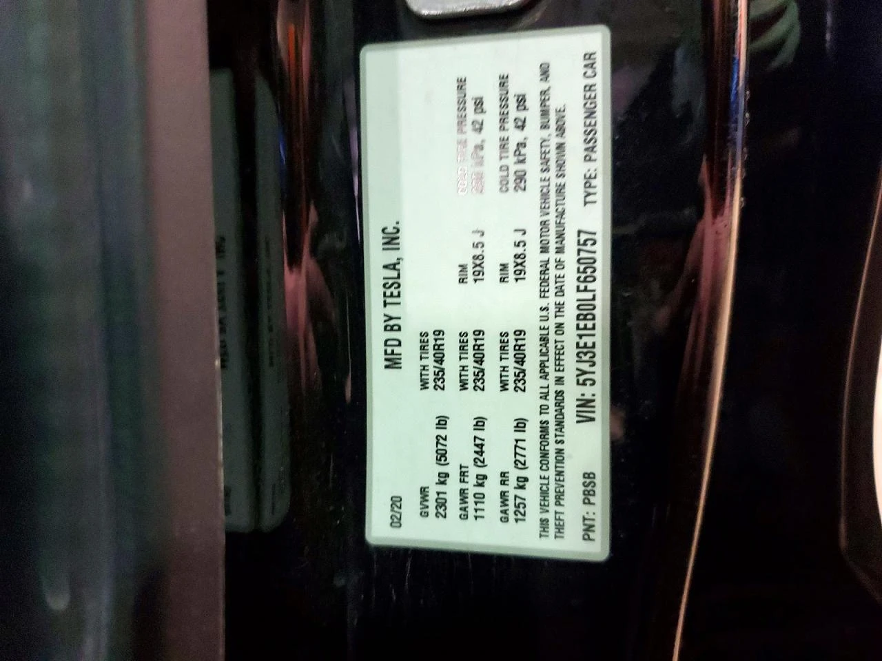 Tesla Model 3, снимка 13 - Автомобили и джипове - 54419059