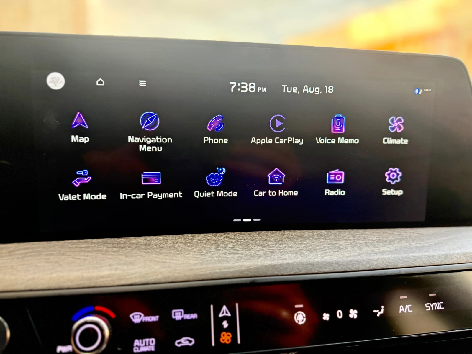 Kia K8  3.5LPI Trendy УНИКАТ 2 ключа, LED, снимка 11 - Автомобили и джипове - 55711833