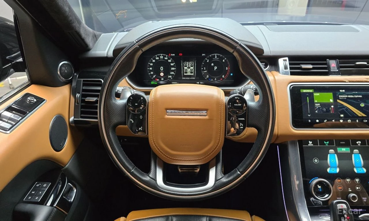Land Rover Range Rover Sport 3.0* V6* ОБДУХВАНЕ* ХЕДЪП* LANE* ASSIST* ПАНОРАМА*, снимка 8 - Автомобили и джипове - 54820934