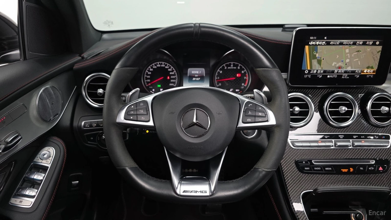Mercedes-Benz GLC 43 AMG 4MATIC COUPE* HUD* 360* КОЖА* НАВИ* ПАНО, снимка 12 - Автомобили и джипове - 55421806