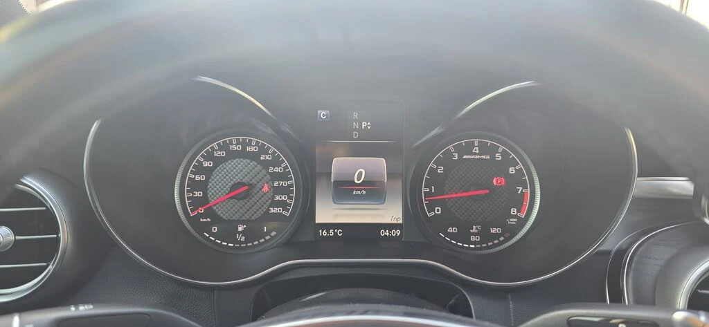 Mercedes-Benz C 63 AMG | BURMESTER | 360 | ПОДГРЕВ | CARFAX | , снимка 12 - Автомобили и джипове - 54584840