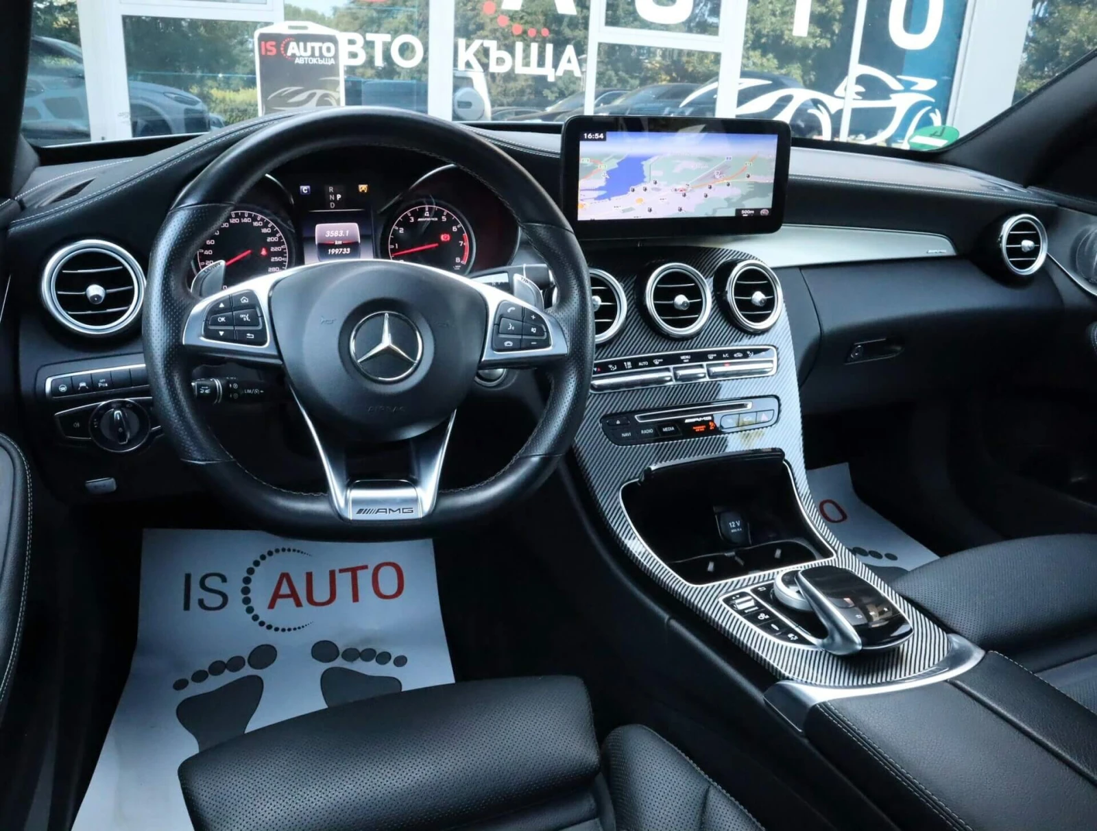 Mercedes-Benz C 43 AMG 4Matic/Обдухване/Карбон/Дистроник/Burmester/Pano./, снимка 7 - Автомобили и джипове - 55235695
