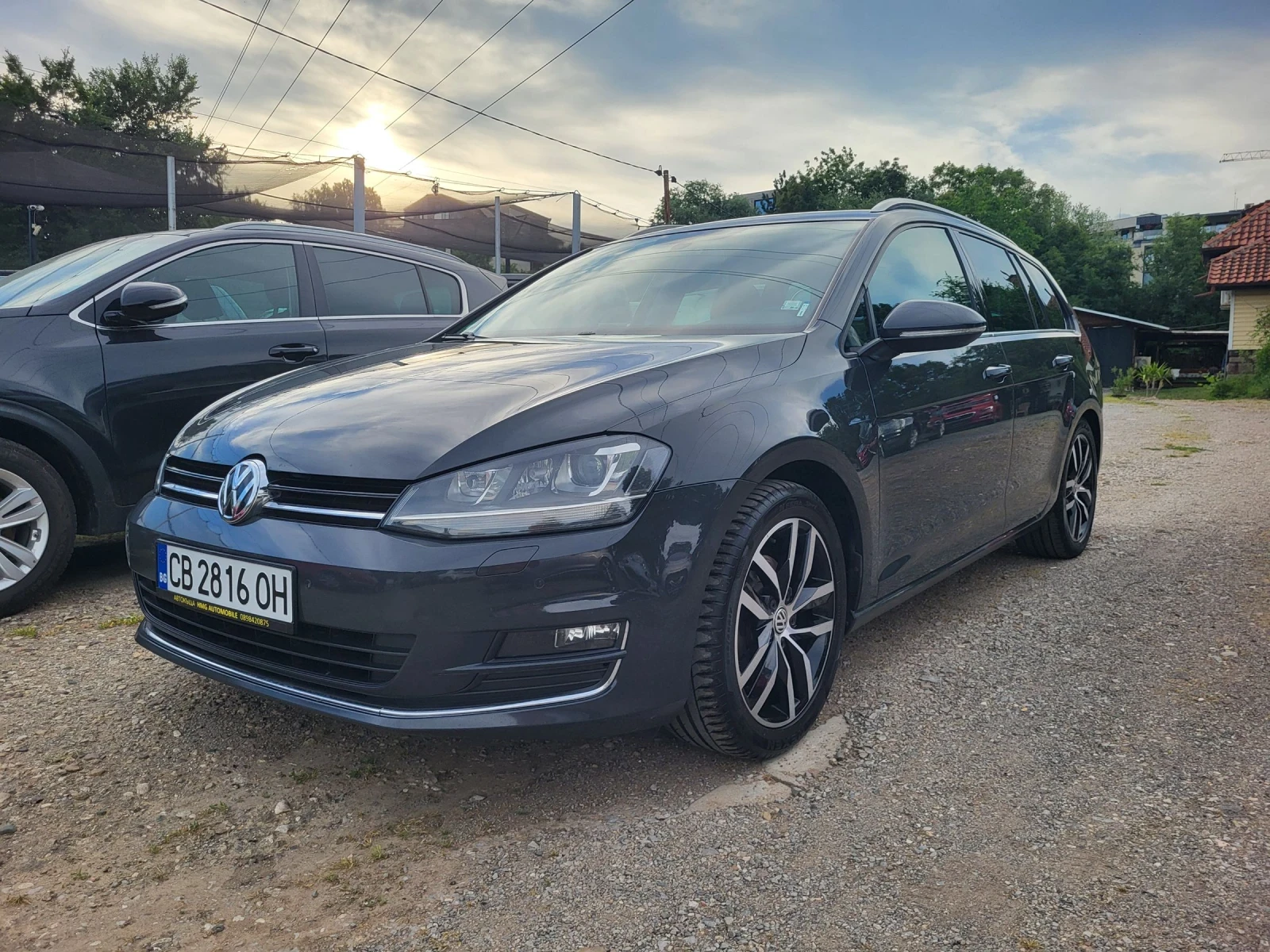 VW Golf 7 / 2.0 DSG - 150 к.с URANOGREY., снимка 3 - Автомобили и джипове - 55309375