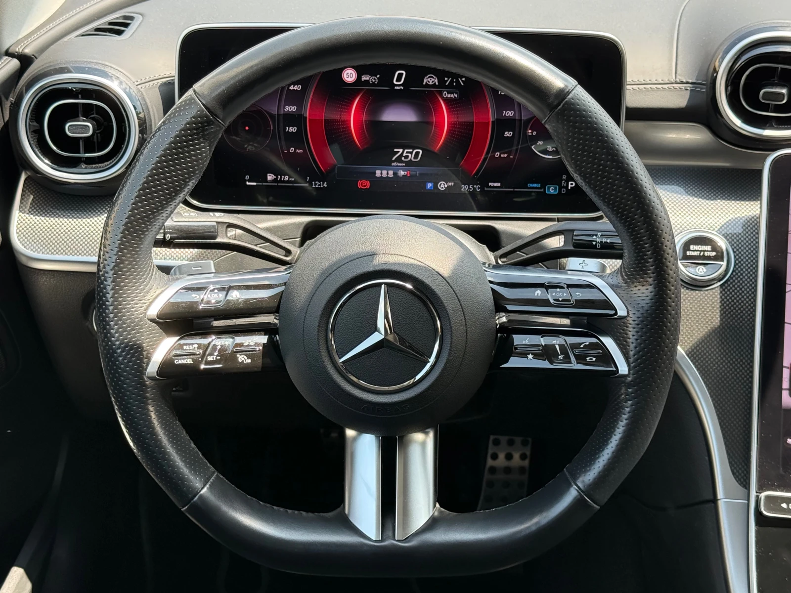 Mercedes-Benz C 220 d 4MATIC AMG LINE Premium 9G 100%������ ��������� | Mobile.bg � ����������� 11