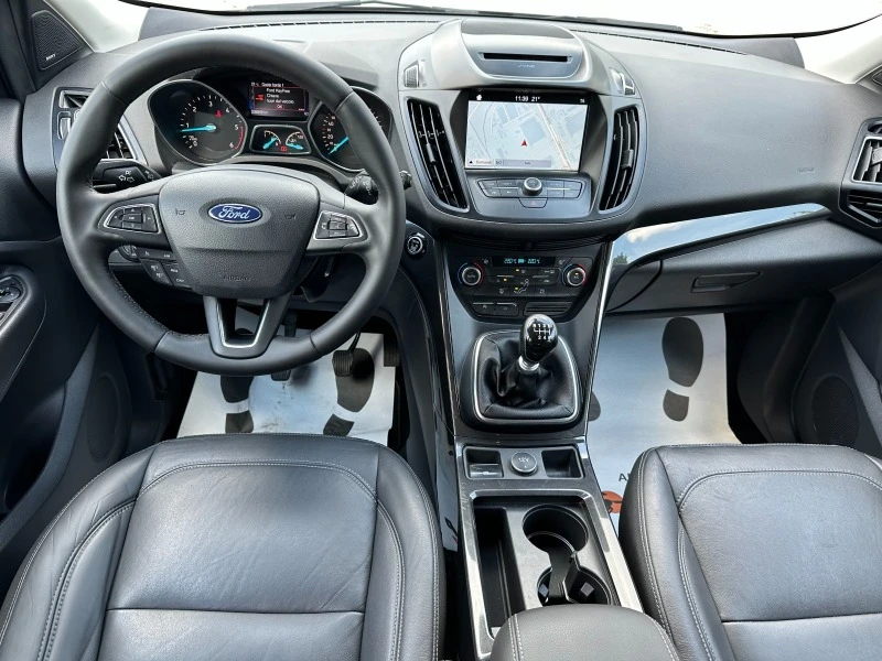 Ford Kuga 4х4/Кожа/Нави, снимка 11 - Автомобили и джипове - 46484850