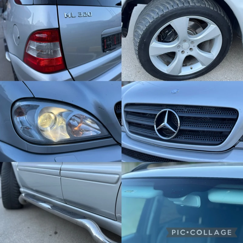 Mercedes-Benz ML 320 3.2i 4х4* Автоматик* Теглич* Ксенон, снимка 17 - Автомобили и джипове - 48509434