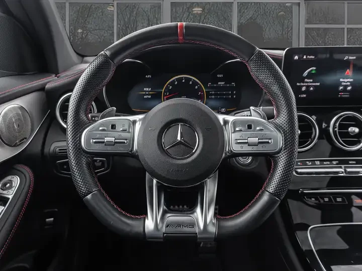 Mercedes-Benz GLC 43 AMG PREMIUM/TECH/HEAD-UP/Burmester/CarPlay/CARFAX, снимка 10 - Автомобили и джипове - 55172930