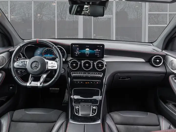 Mercedes-Benz GLC 43 AMG PREMIUM/TECH/HEAD-UP/Burmester/CarPlay/CARFAX, снимка 9 - Автомобили и джипове - 55172930