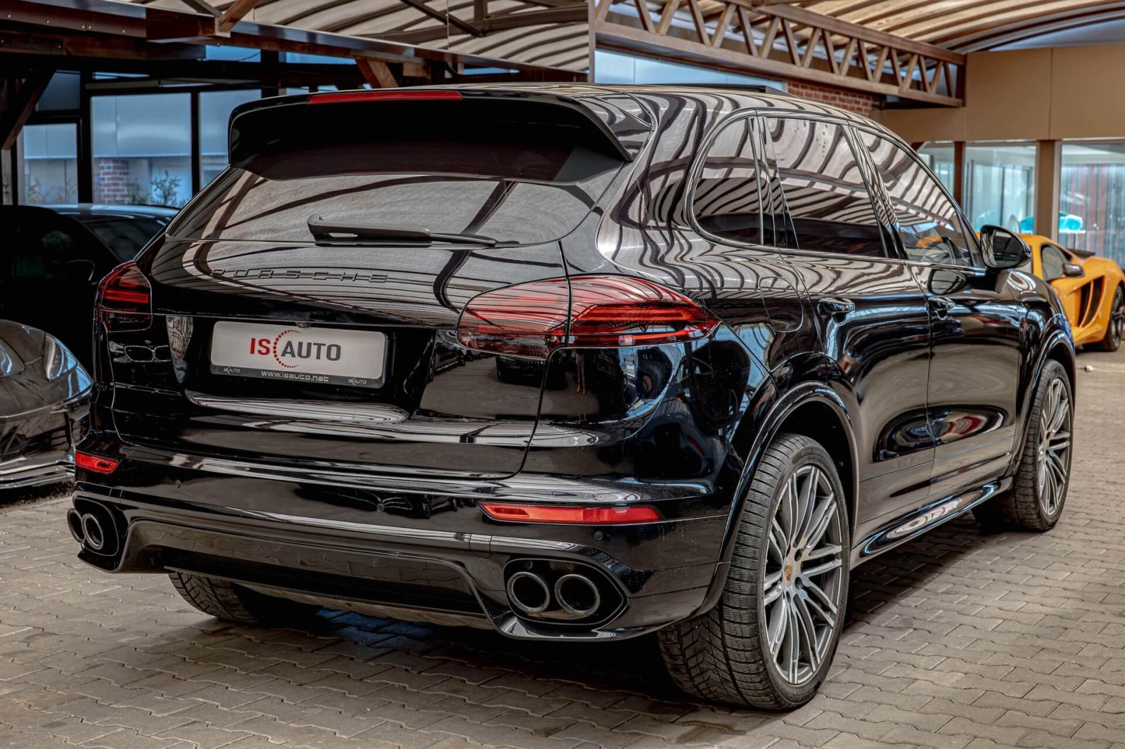 Porsche Cayenne S/PCCB/Chrono/Sport Design/Burmester/Обдувхане - изображение 4