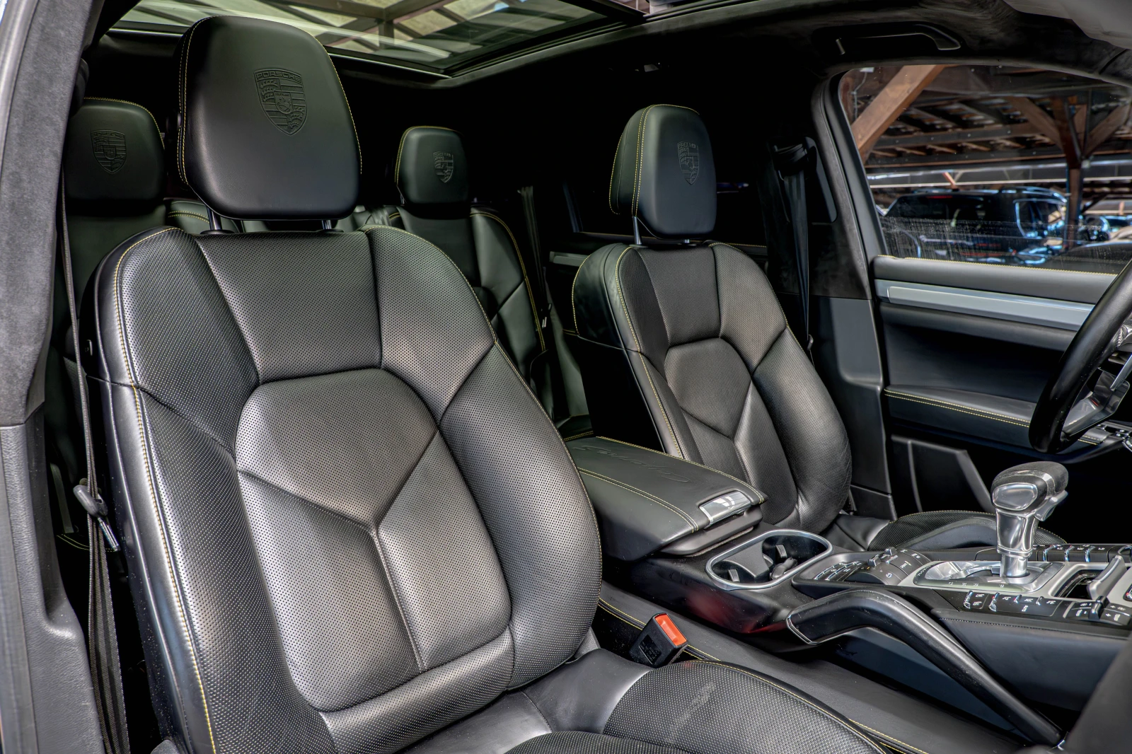 Porsche Cayenne S/PCCB/Chrono/Sport Design/Burmester/Обдувхане - изображение 9