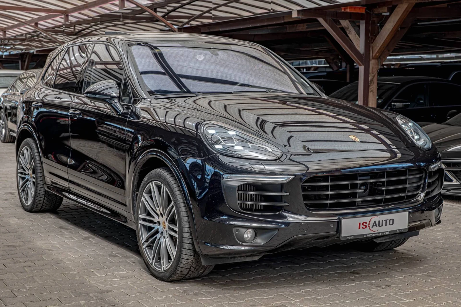 Porsche Cayenne S/PCCB/Chrono/Sport Design/Burmester/Обдувхане - изображение 3
