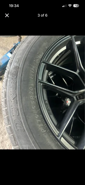 Гуми с джанти Dunlop 275/55R20, снимка 3