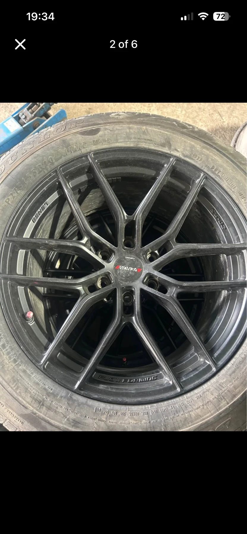 Гуми с джанти Dunlop 275/55R20, снимка 2 - Гуми и джанти - 54195249