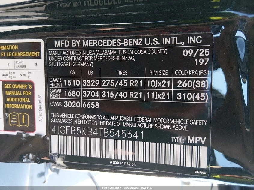 Mercedes-Benz GLE 450 4MATIC SUV, снимка 10 - Автомобили и джипове - 56342193