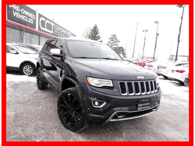 Jeep Grand cherokee  4WD OVERLAND * DIESEL/NAVI/BACKUP CAM/LEATHER/PAN