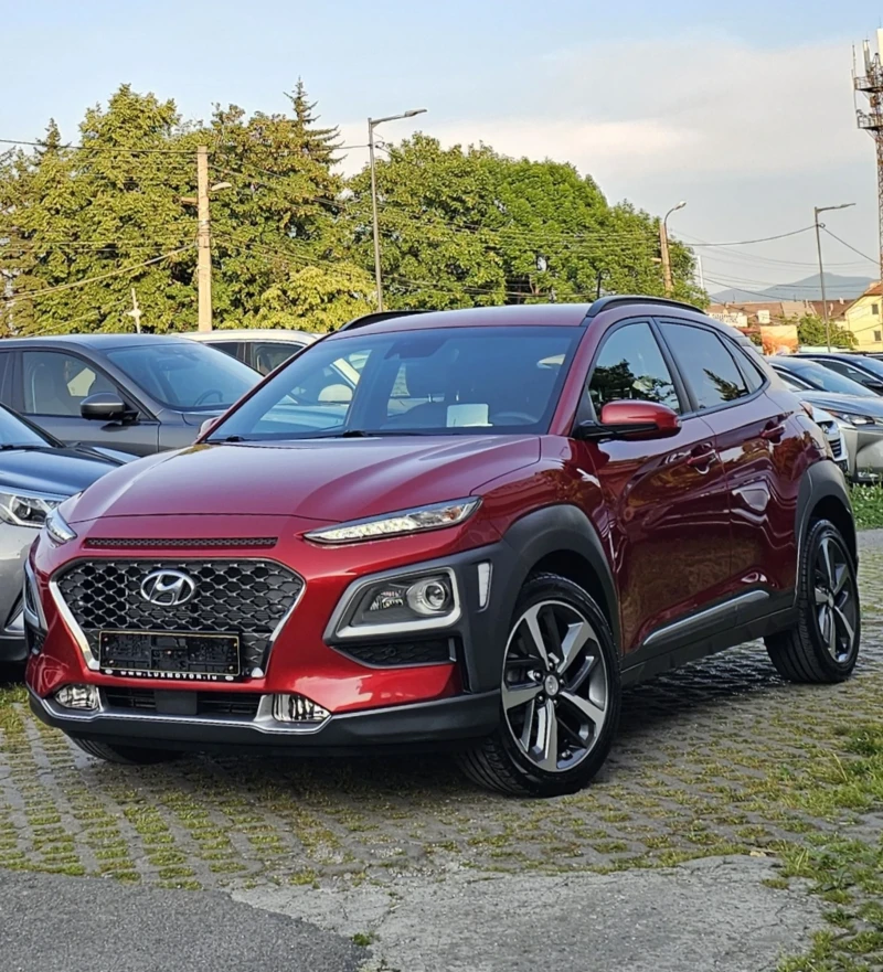 Hyundai Kona 1.6 T-GDI 177к.с. 4WD Premium HeadUp CarPlay Krell - 31500 лв. - 72239193 1