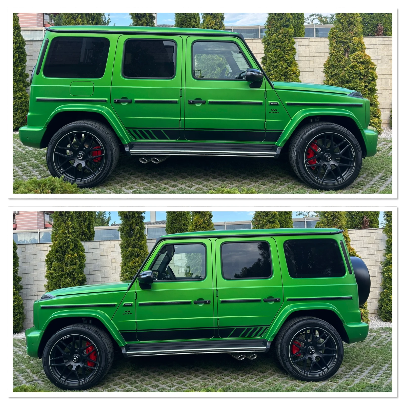 Mercedes-Benz G 63 AMG 8000км* ГАРАНЦИЯ* Монитори - изображение 7