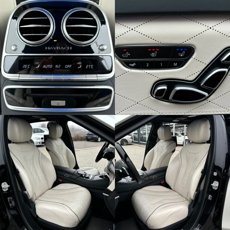 Mercedes-Benz S 560 MAYBACH#MAGICSKY#3D-BURM#DESIGNO EXCLUSIVE, снимка 16 - Автомобили и джипове - 48870922